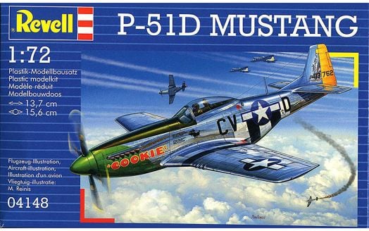 Сглобяем модел Revell - Самолет P-51D Mustang