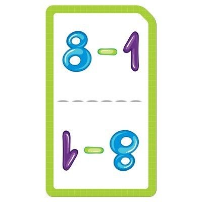 Учи и играй навсякъде: Математическа война. Изваждам цифрите до 9