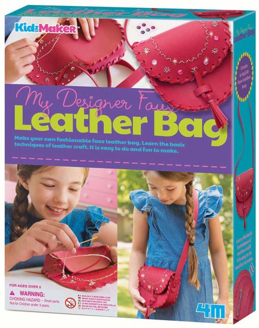 Творчески комплект 4M - Уший сам чантичка от еко кожа