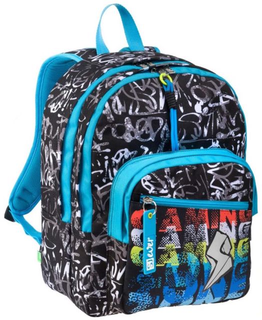 Ученическа раница Seven SJ Ever Blackwall с две отделения