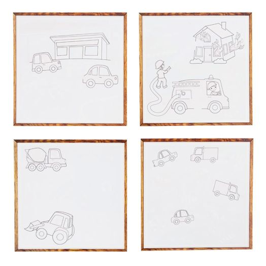 Комплект за рисуване с вода Tiger Tribe - Неща, които вървят