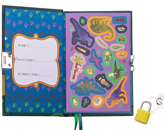 Ароматен таен дневник Floss & Rock, Dinosaur - Динозаври