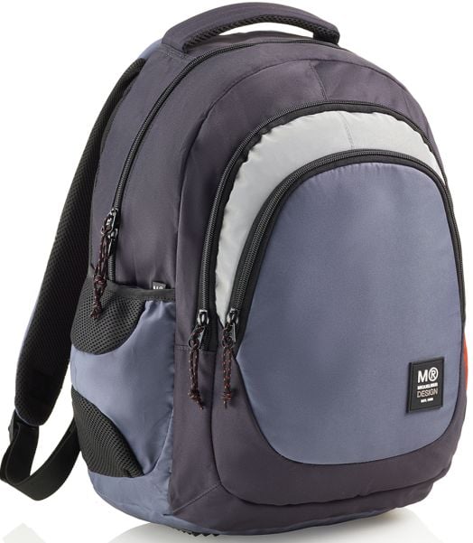 Ергономична раница Miquelrius Rider Blue с две отделения и USB порт, 30 л.