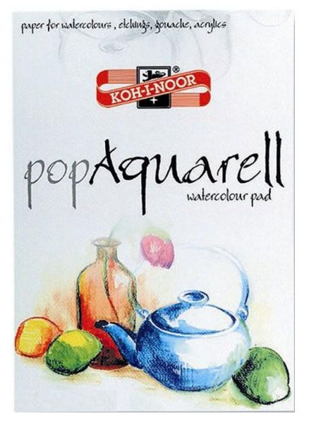 Скицник Koh-I-Noor pop Aquarell A4, 10 листа