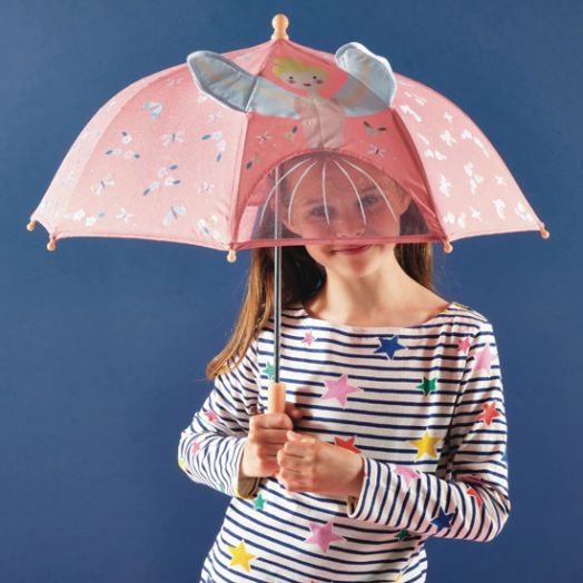 Детски магически чадър Floss & Rock, 3D Colour Changing Umbrella, Enchanted - Балерини