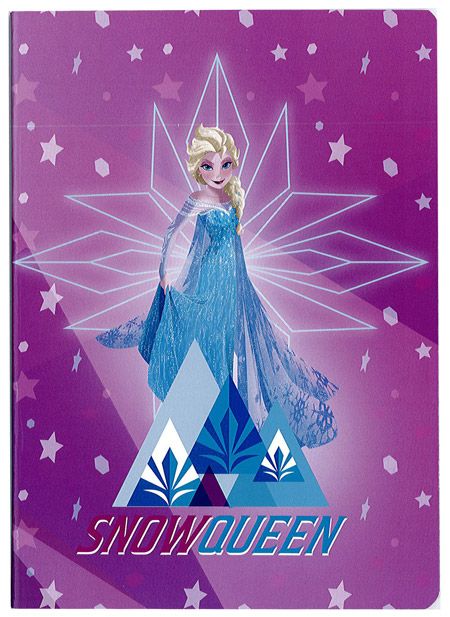 Тетрадка Frozen А4, 40 листа с широки редове