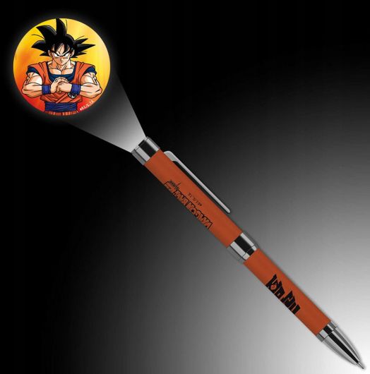 Тефтер Grupo Erik - Dragon Ball с химикалка със светлина