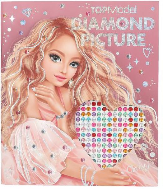 Диамантена книжка за апликации Top Model