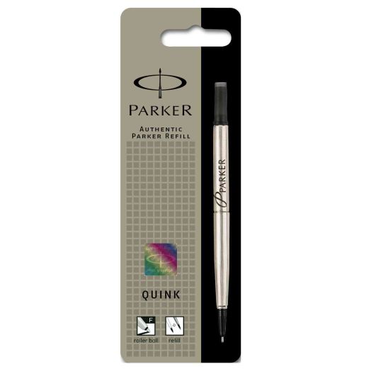 Черен пълнител Parker Z01 за ролери, F размер