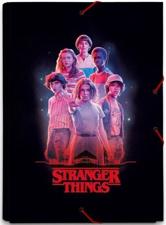 Папка Stranger Things с ластик