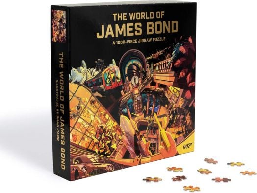 Пъзел Laurence King: The World of James Bond, 1000 части
