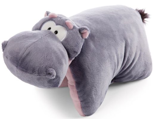 Възглавница-играчка Nici - Хипопотам DJ Nilbert