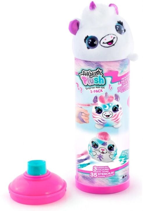 Плюшена играчка за оцветяване Canal Toys - Мини животинчета, 2 бр.