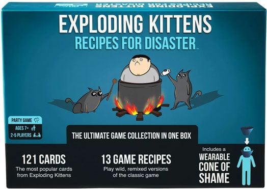 Настолна игра: Exploding Kittens Recipes For Disaster
