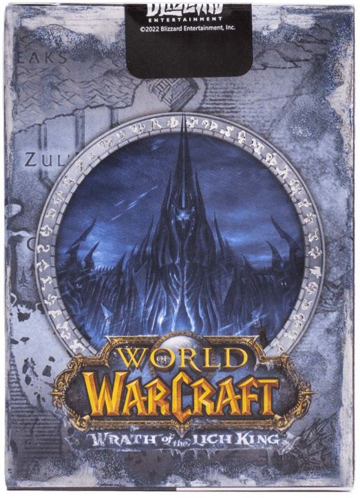 Карти за игра Bicycle World of Warcraft Wrath of the Lich King
