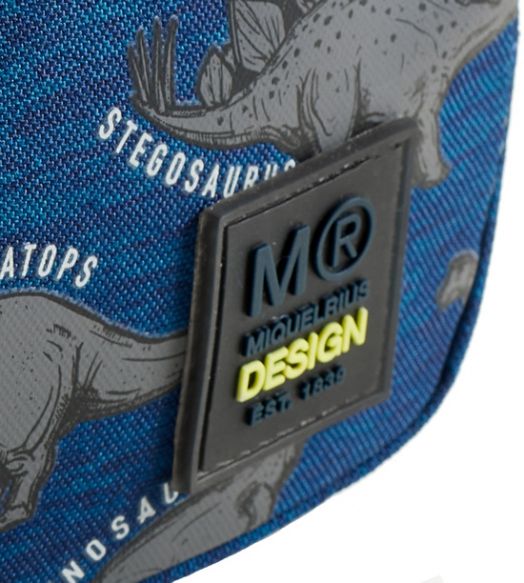 Несесер Miquelrius Wild Dino с две отделения, светещ в тъмното