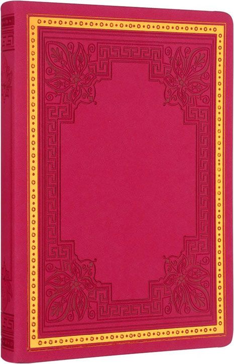 Тефтер Victoria's Journals Old Book A5, цикламен
