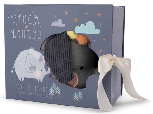 Плюшена играчка Picca Loulou - Слончето Елинор