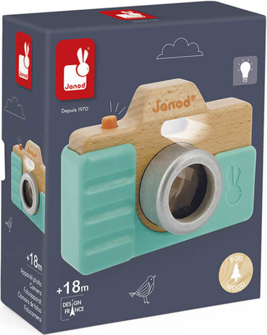 Фотоапарат със звук Janod, зелен