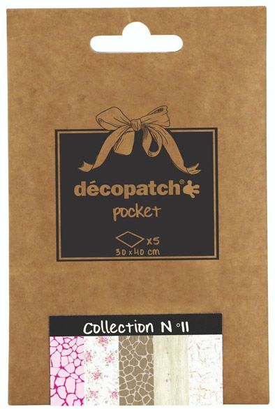 Комплект 5 листа за декупаж, №11