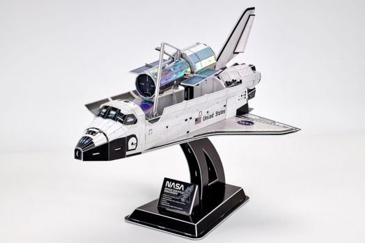3D пъзел Revell - NASA Космическа совалка Discovery, 126 части