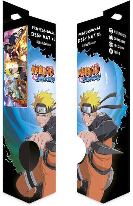 Геймърска подложка за бюро Grupo Erik - Naruto