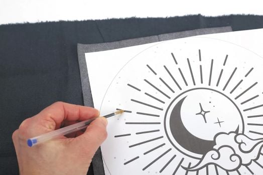 Комплект за бродиране Graine Creative - Небесни мъниста