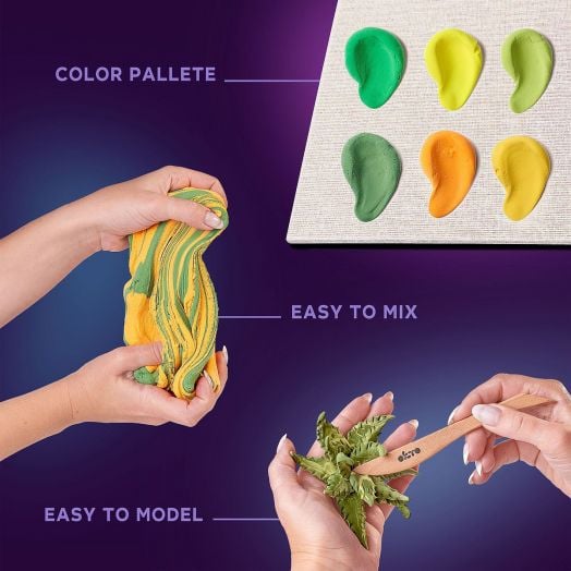 Творчески комплект Okto - Декорация с лек моделин 