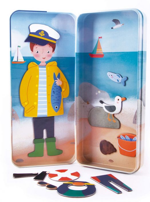 Детска магнитна игра Apli Kids - Океан