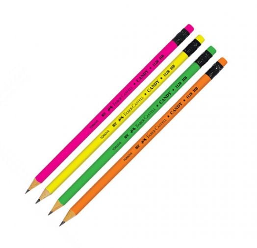 Молив Faber-Castell Candy с гумичка