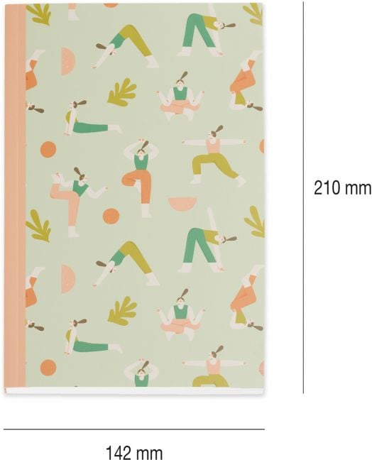 Комплект тефтери Miquelrius Inhale Exhale, 3 бр.