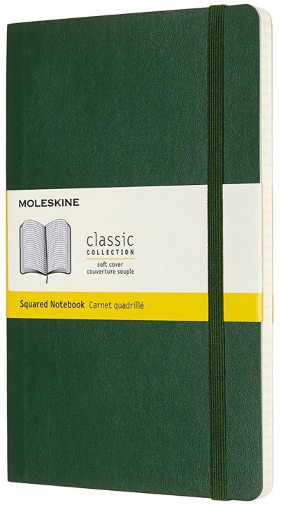 Класически тъмнозелен тефтер Moleskine Classic Myrtle Green