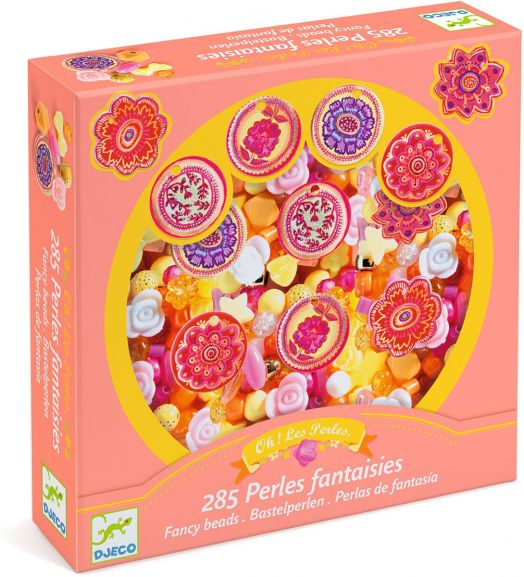 Творчески комплект Djeco: Създай бижута с цветчета