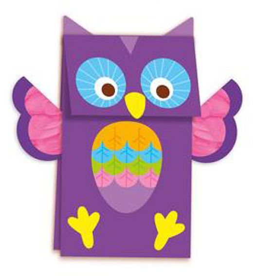 Творчески комплект 4M - Хартиени пликове с животни