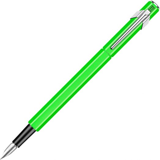 Писалка Caran d'Ache 849 Metal Fluo Green