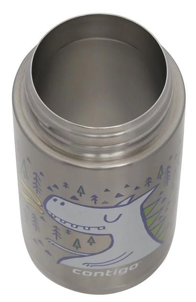 Детска бутилка за вода Contigo Fire Dragon от неръждаема стомана, 380 мл.