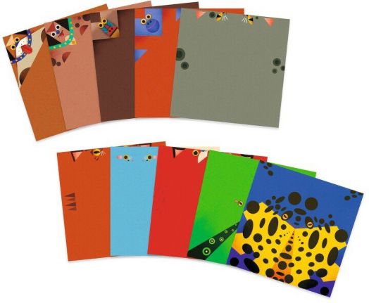 Творчески комплект Djeco Оригами: Подскачащи животни