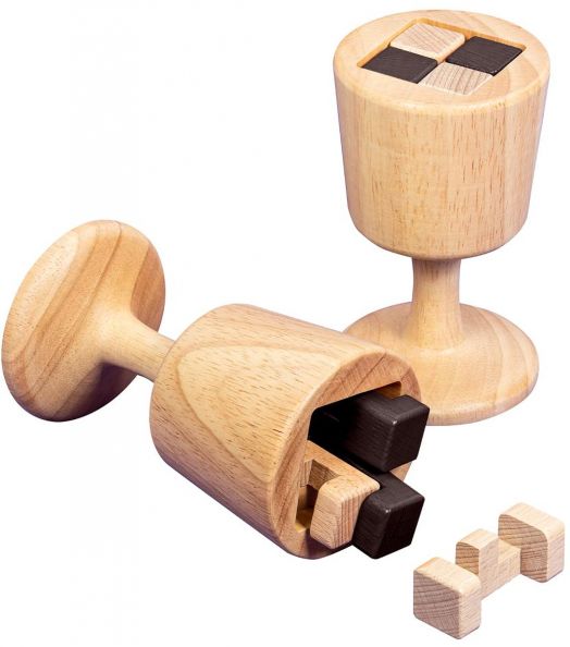 Дървен 3D пъзел Professor Puzzle Myths and Legends - Светия Граал