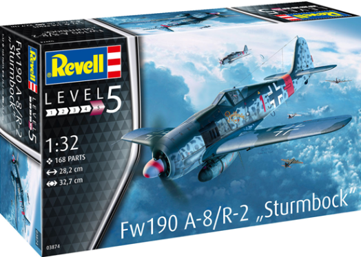 Сглобяем модел - Самолет Sturmbock FW190 A-8/R-2