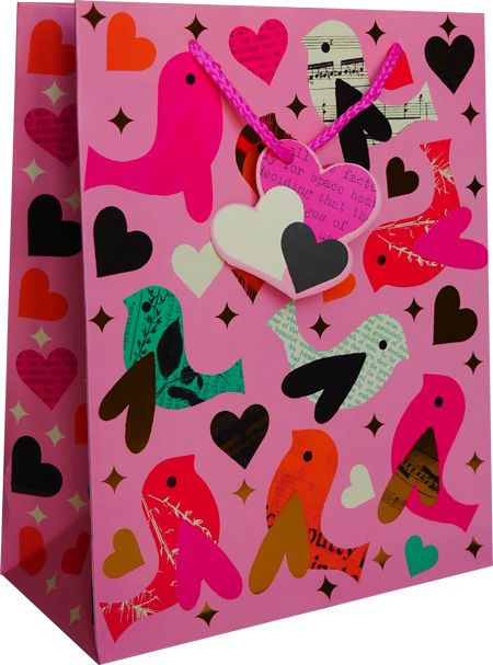 Подаръчна торбичка Groupe Editor - Птици