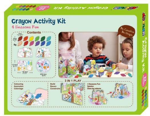 Творчески комплект Avenir - Рисувай с пастели, Сезоните