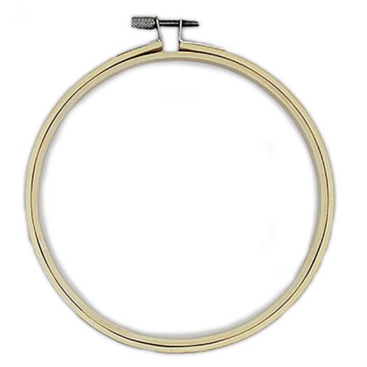 Творчески комплект Janod - Бродерия в кръгла рамка, сърна