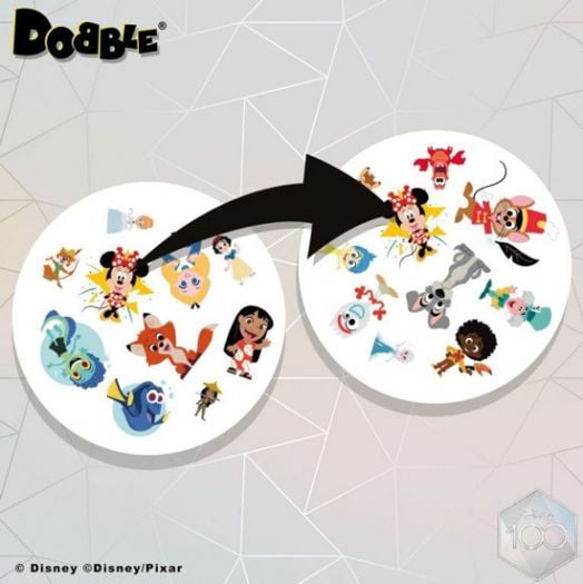 Настолна игра: Dobble Disney 100 Years of Wonder