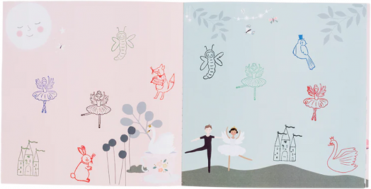 Творчески комплект с печати Floss & Rock - Enchanted