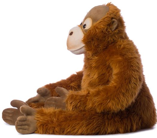 Плюшена играчка WWF - Орангутан, 100 см.