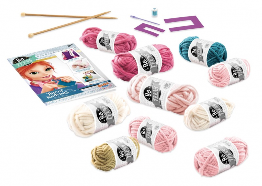 Творчески комплект Buki Be Teens - Плетиво от трико