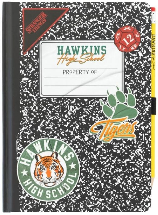 Тефтер и молив Grupo Erik - Stranger Things, А5 формат
