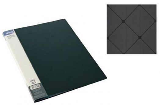 Папка Spree Square с 30 джоба А4, черна