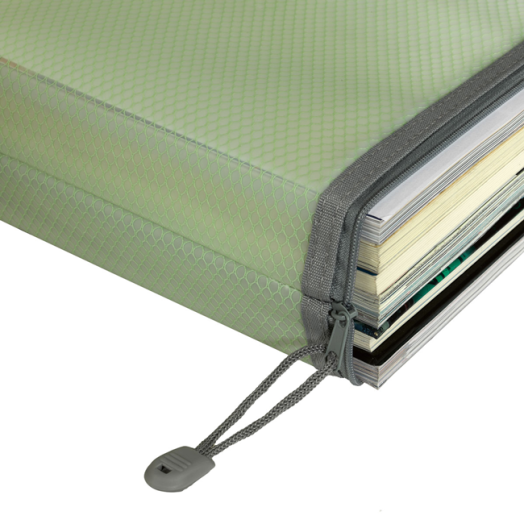 Папка с цип Snopake Mesh Zippa Bag DL, пастелно зеленo