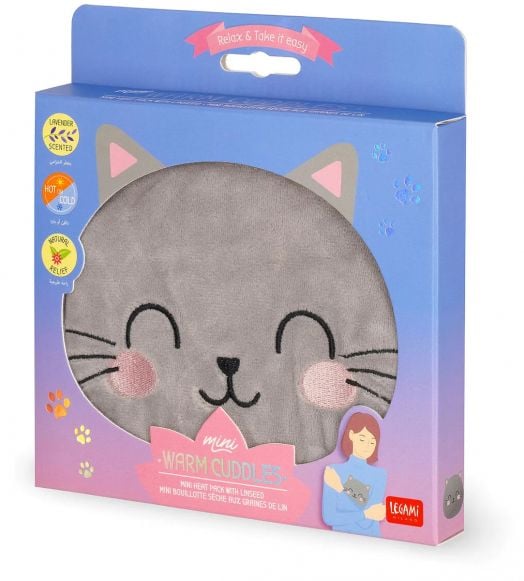 Мини ароматна възглавница за гушкане Legami - Kitty